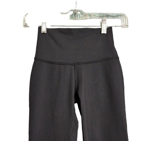 Lululemon Black Groove Nulu High-Waisted Flared Yoga Activewear Pants Size 2 - Picture 2 of 8